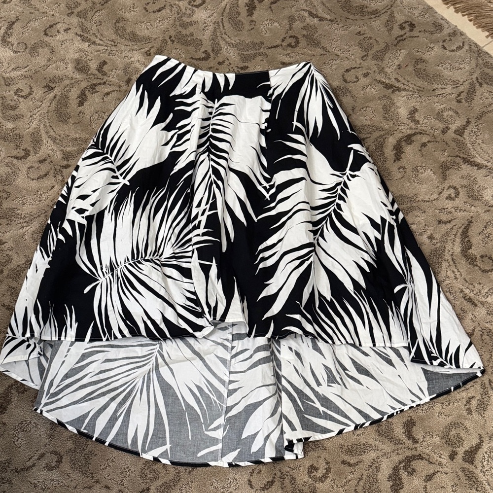 Black and White Women's Skirt